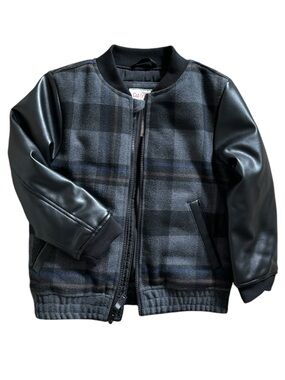 NEW Plaid Bomber Jacket Perfect for Back to School